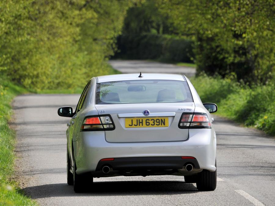 Saab 9-3 Aero Sport Sedan 2008 года  (UK) (фото 5 из 12)